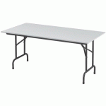 TABLES PLIANTES PRIMERA 160 X 80 CM PIÈTEMENT NOIR