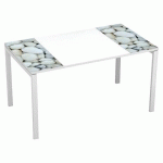 BUREAU EASY OFFICE 140 CM - GALETS MANUTAN EXPERT