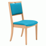 CHAISE ABAKA CURACAO - STRUCTURE HÊTRE NATUREL - SUNSET CREATION