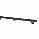 CRÉMAILLÈRE M4 EN NYLON ARMÉ POUR PORTAIL AUTOMATIQUE COULISSANT - 1 M NICE