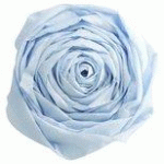 LOT DE 14 - PAPIER CRÉPON, BLEU PÂLE