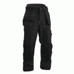 PANTALON DE TRAVAIL ARTISAN HIVER NOIR TAILLE 54 - BLAKLADER