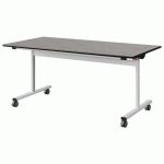 TABLE MALIBU RAB 160X80 T5 DL ST ANTIB BÉTO F186/NO BLC 9016