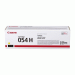 TONER CANON 054 H JAUNE POUR IMPRIMANTE LASER - TONER AUTHENTIQUE