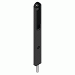 VERROU DE CONDAMNATION EN FEUILLURE DATOR LONGUEUR 260MM LAQUÉE NOIR  RAL9005 - LA CROISEE DS - DS6840-013