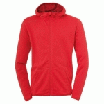 VESTE CAPUCHE ESSENTIAL ROUGE UHLSPORT