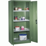 ARMOIRE HAUTE PHYTOSANITAIRE 2PORTES RAL 6011 - CP