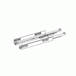 COULISSES QUADRO YOU PUSH TO OPEN 30 KG - L500MM HETTICH