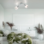 JUST LIGHT. SPOT POUR PLAFOND ACCOR, À 2 LAMPES