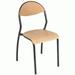 LOT 4 CHAISES 4 PIEDS C\