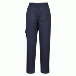 LOT DE 2 - PORTWEST C099 PANTALON COMBAT FEMME MARINE - TAILLE XL - STANDARD