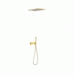 MITIGEUR À ENCASTRER 3V · CORPS ENCASTRÉ INCLUS (3 VOIES). · DOUCHE ACIER INOXYD - TRES 21027301OR