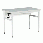 PAILLASSE ÉLÈVE SÈCHE VERRE ÉMAILLÉ PMR 180 CM 9010 BLANC - MANUTAN COLLECTIVITÉS