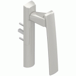 POIGNÉE INTÉRIEURE DÉPORTÉE POUR PORTE COULISSANTE SARENA - INOX CLARO - 26/33 - GAUCHE LA CROISÉE DS