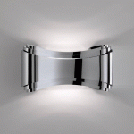 SELÈNE APPLIQUE LED IONICA EN ACIER, CHROMÉ
