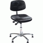 SIÈGE D'ATELIER PRESTIGE - BAS - PATIN - NOIR - GLOBAL PROFESSIONAL SEATING