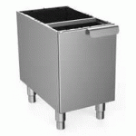 SOUBASSEMENT NEUTRE 1 PORTE 1/2 MODULE CUISSON 600