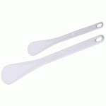 SPATULE EN EXOGLASS® BLANC, LONGUEUR 25 CM, LARGEUR 4 CM