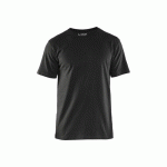 T-SHIRT DE TRAVAIL RESPIRANT 100% COTON UNI 3525 - NOIR - XXXXL BLAKLADER