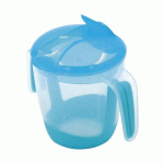 TASSES À ANSES ET BEC REPLIABLE 22 CL - POLYP. - BLEU - PLASTOREX