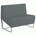 BANQUETTE 2 PLACES FACETT PVC URBAN CENDRE