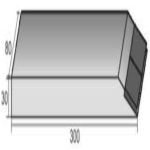 BEC CRB DECHAUMAGE A SOUDER 300X80X30 PLAT
