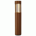 BORNE EXTÉRIEURE LED ROUILLE 6,3W 3000°K - SLOTS 45 SLV