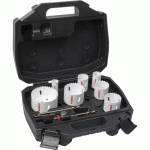 COFFRET 7 TRÉPANS BIMÉTAL AU COBALT - 20 À 76MM - SÉRIE 42 ERKO