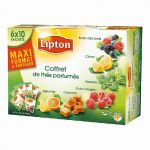 LIPTON COFFRET DE 60 SACHETS DE THÉS PARFUMÉS LIPTON