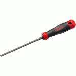 CLÉ MÂLE EMMANCHÉE BI-MATIÈRE TÊTE SPHÉRIQUE 4 MM SAM OUTILLAGE