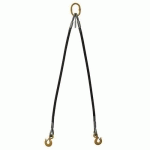 ELINGUE 2 BRINS TYPE N2 - F 2500 KG DIAM - 13MM. - 8M - GODET
