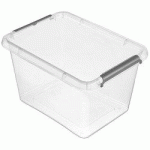 LOT DE 3 - BOÎTE DE RANGEMENT/CLIPBOX LARA, 8,5 LITRES