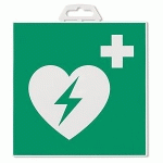 PANNEAU DE SECOURS DÉFIBRILLATEUR AUTOMATIQUE