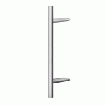 POIGNÉE DE TIRAGE TUBE DÉCENTRÉE ES3G POUR PORTE BATTANTE -INOX SATINÉ - LONGUEUR 1800 MM KARCHER DESIGN