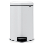 POUBELLE NEWICON BRABANTIA 20 L BLANCHE