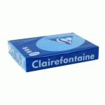 PAPIER A4 COULEUR BLEU TURQUOISE 160 G CLAIREFONTAINE TROPHÉE COULEURS VIVES - RAMETTE DE 250 FEUILLES