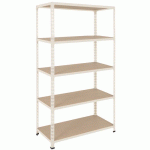 RAYONNAGE MANUTAN RAPID 2 1830X915X610 GRIS - 5 NIVEAUX