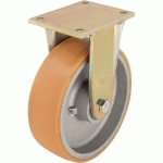 ROUL. FIXE D=150X50MM F=700KG BGE POL YURETHANE