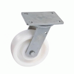 ROULETTE PIVOTANTE MÉCANO SOUDÉ 100 MM- CHARGE 300 KG - ROULEMENTS À BILLES AVL