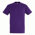 TEE-SHIRT PERSONNALISABLE CLASSIC ADULTE 150G VIOLET FONCÉ