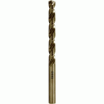 10 X FORETS À MÉTAUX HSSE-CO 5 GOLD FINISH 215 - DIAMÈTRE 6,3 MM - 215063 RUKO