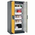ARMOIRE QCLASSIC90 - 893MM - EPOXY - JAUNE - 5 TIROIRS