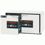 ARMOIRE SÉCURITÉ UB-S-90 UB90.060.110.UL.2S BLANC - MANUTAN COLLECTIVITÉS