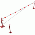 BARRIÈRE PIVOTANTE TRAVERSE À CHEVILLER SERRURE-5000 MM - SCHAKE