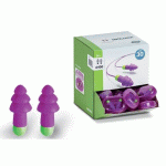 BOUCHONS D'OREILLES ROCKETS - RÉUTILISABLES 30 DB - LOT DE 50 UNITÉS SANS CORDELETTE