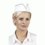CALOT RÈGLABLE PAPIER BLANC LISERÉ BLEU (100 PIÈCES) : EURO PROTECTION 45661