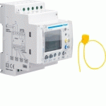 HAGER - RELAIS DIFFÉRENTIEL 0.03-30A TEMPORISÉ LCD TEST 4 VOIES HR534