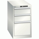 ARMOIRE BLANC GRIS 411X725X700 AVEC 3 TIR. 75KG _ 78.447.180 - LISTA
