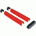 CONDITIONNEMENT DE CAOUTCHOUC DE PROTECTION ANTICHOC ROUGE CAME G0603