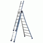 ÉCHELLE PLATINIUM TRANSFORMABLE 3 PLANS 6,01M - TUBESCA-COMABI - 2443609